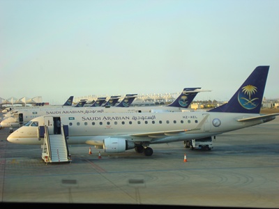 Saudia, salah satu pelangggan Embraer (gambar oleh ilmuterbang.com)