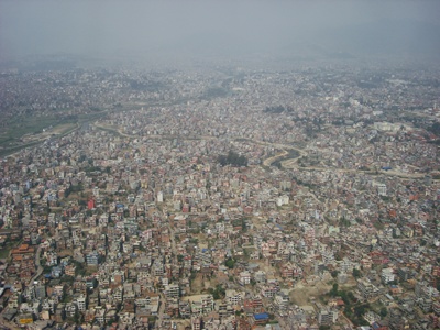 Kathmandu dari udara