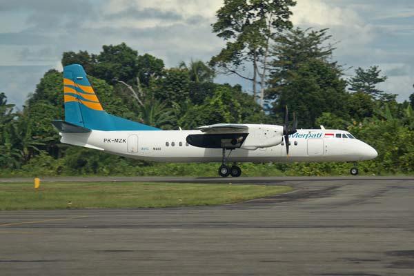 Pesawat MA-60 Merpati Airlines PK-MZK