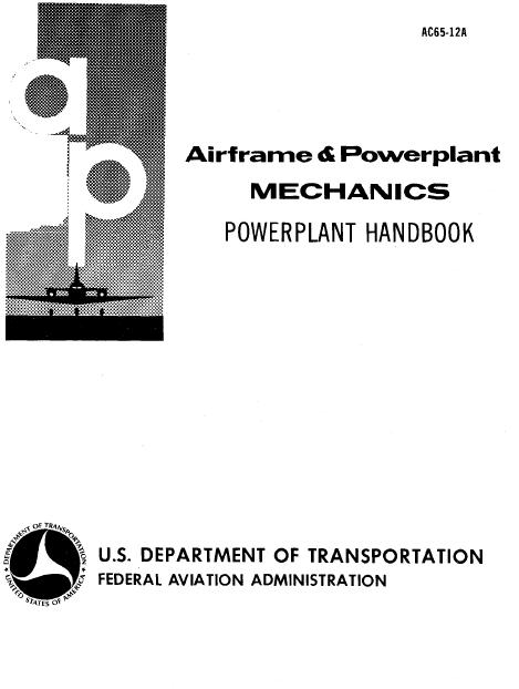 -LARGE AC- Airframe and Powerplant Mechanics Powerplant Handbook