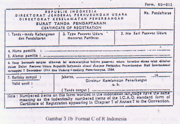 Gambar format C of R Indonesia 